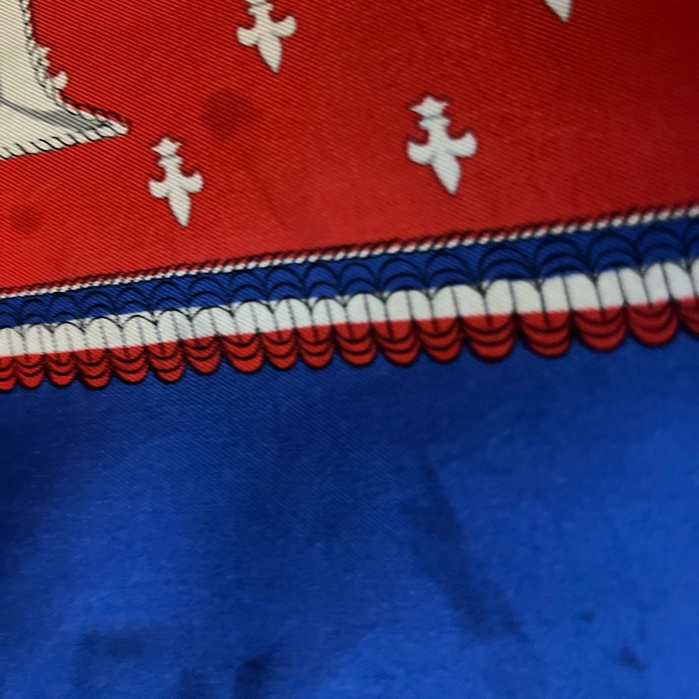 Hermes Scarf "Selles a Housse" by Christiane Vauzelles 35” Silk | Carre Foulard - Picture 16 of 16